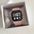 Digital LED Watch for Kids Teens and Adults - Comfortable, Lightweight, Multi-Color Options