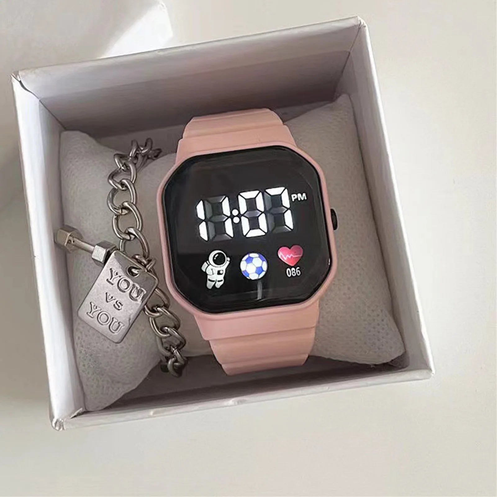 Digital LED Watch for Kids Teens and Adults - Comfortable, Lightweight, Multi-Color Options