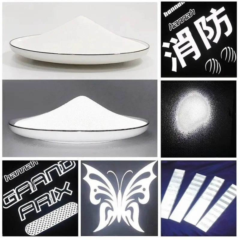 50g Reflective Powder for Screen Printing and Coating - Fluorescent Night Light Material