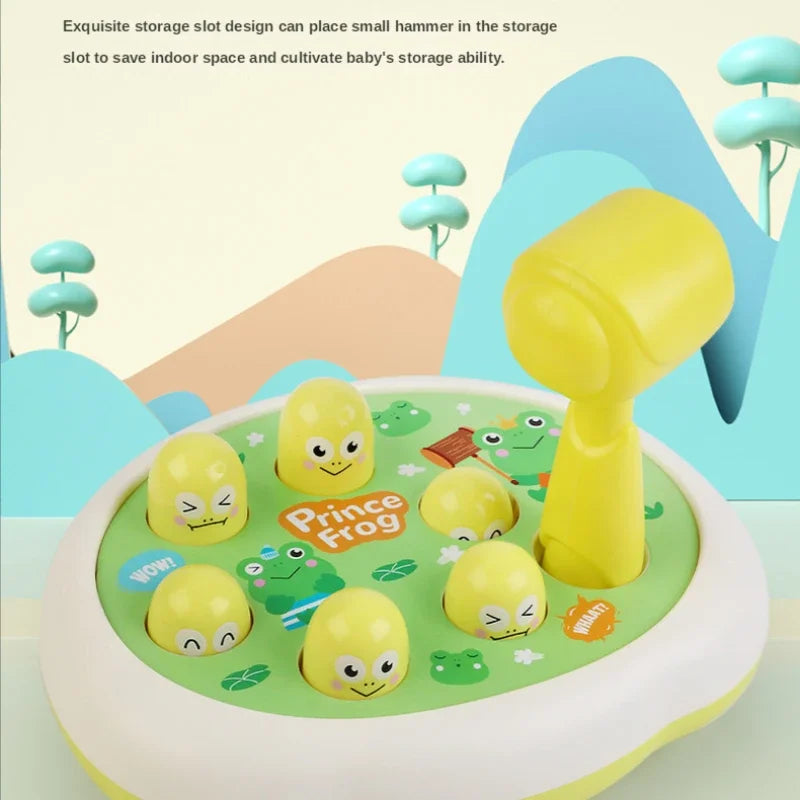 Montessori Baby Toy Whac-A-Mole Animal Theme Educational Toddler Game