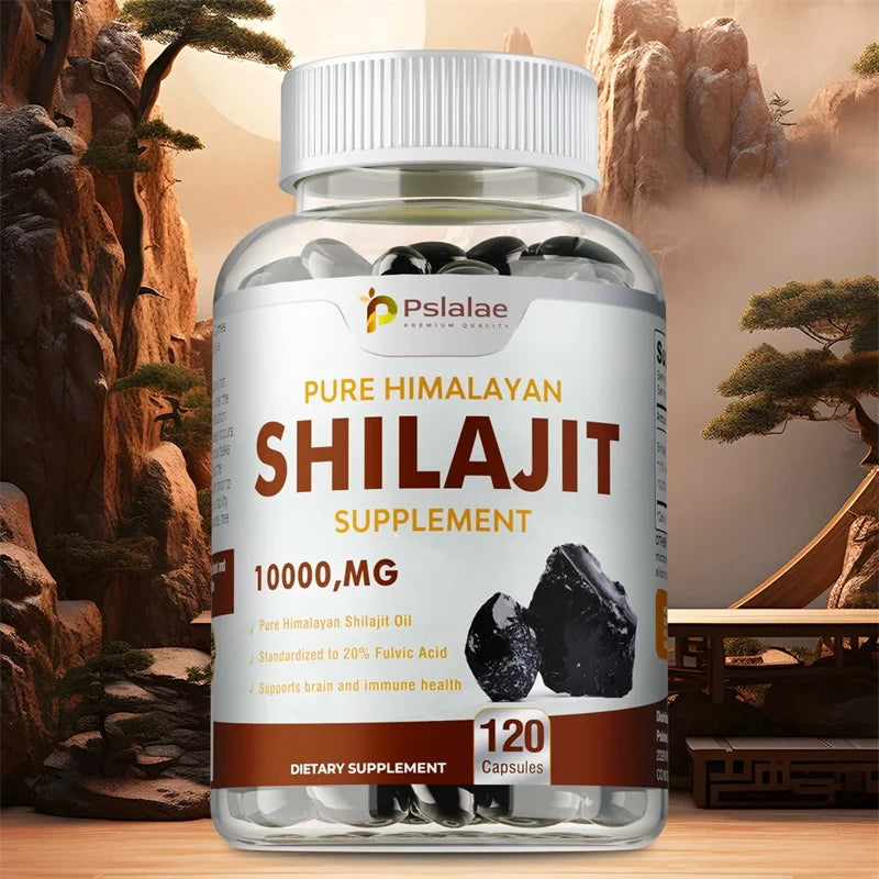 Shilajit Mineral Supplement Capsules - 10:1 Extract