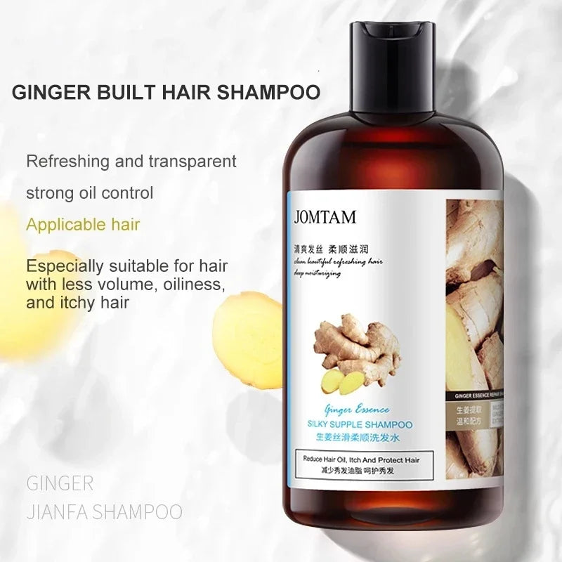 Herbal Ginger Anti-Hair Loss Shampoo for Dandruff & Oil Control 400ML
