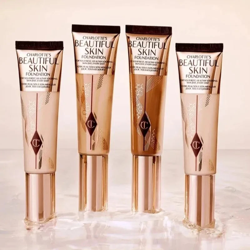 Hydrating Foundation with Hyaluronic Acid - Portable Liquid Makeup, Multiple Shades