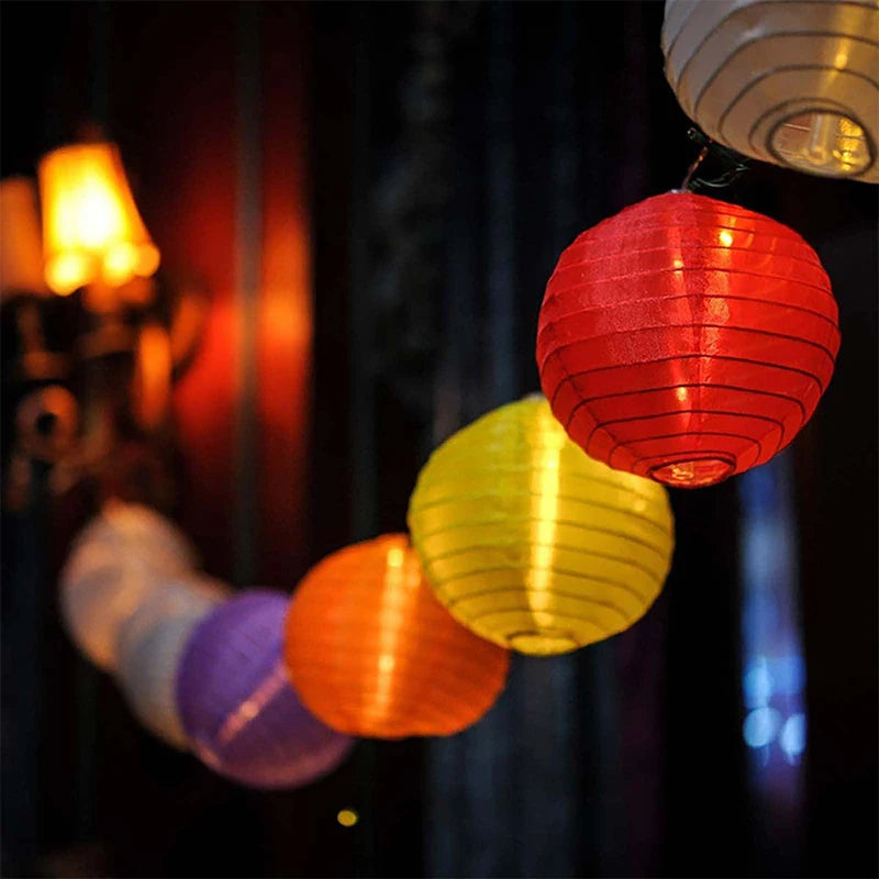 12-Inch Waterproof Solar Lantern Outdoor Decoration Globe Light