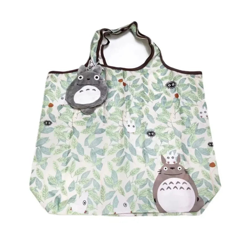 Large Capacity Foldable Reusable Nylon Shopping Bag Eco Friendly & Portable