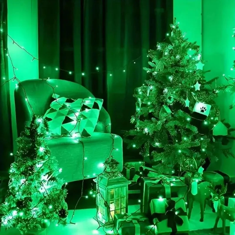 Solar Powered String Lights - Waterproof Outdoor Garden & Holiday Decoration