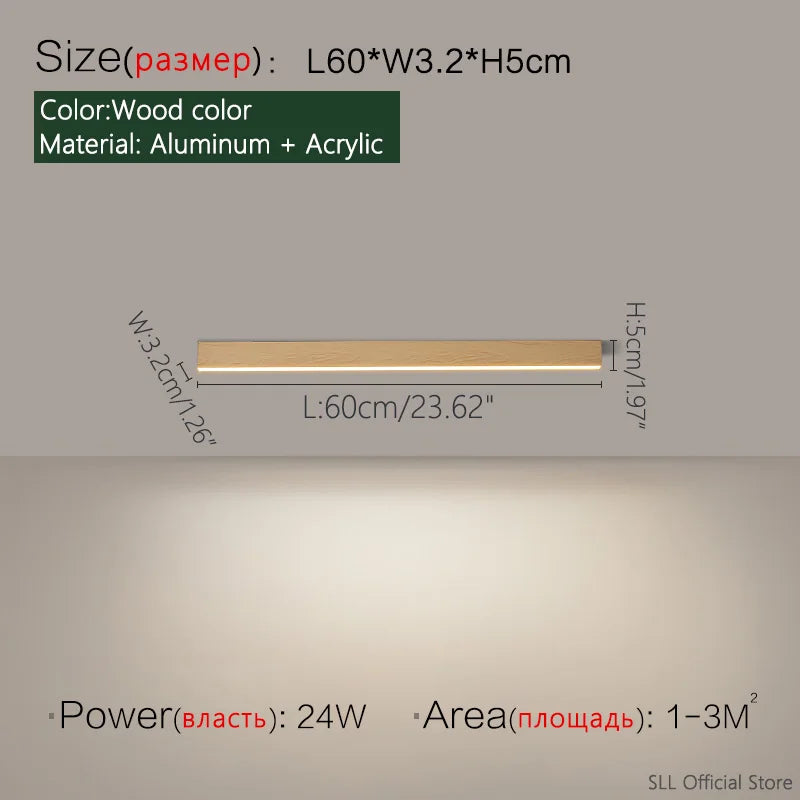 Modern Ceiling Lights for Balcony Kitchen Living Room Dimmable LED Lamps