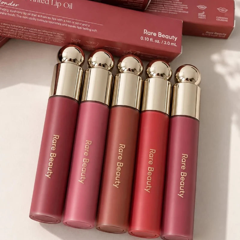 Moisturizing Lip Balm Set - 4 Colors Nourishing Lip Gloss & Plumping Lipstick