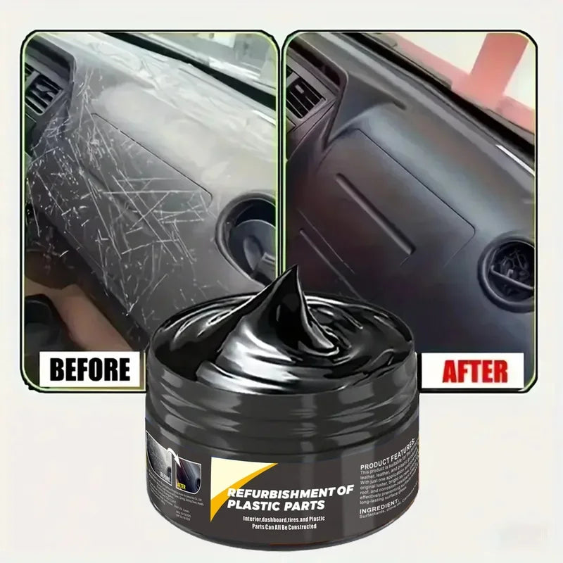 Car Interior Scratch Repair Paste for Plastic Leather and Tires - Wax Polish