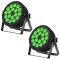 RGBW 200W LED Stage Light with DMX512 - 4 in 1 Effect Disco Party Lighting