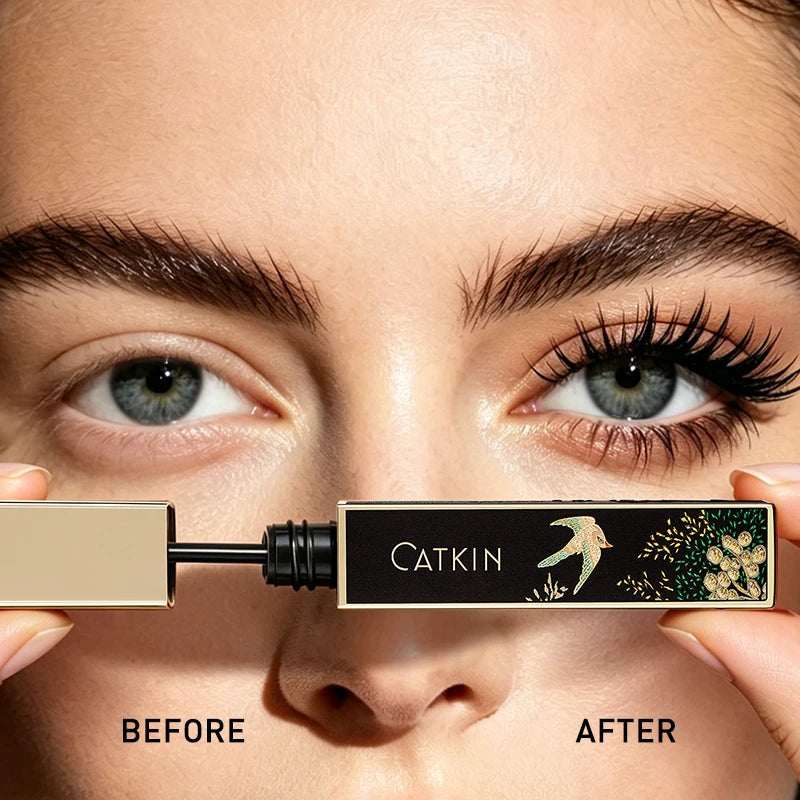 Volumizing Waterproof Mascara for Long & Thick Lashes - Nourishing & Clump-Free