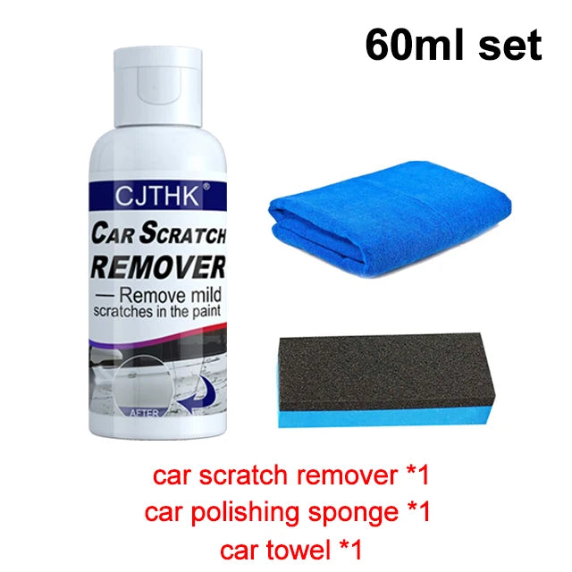Car Scratch Remover Paint Care Kit for Mild Scratches and Swirl Repair