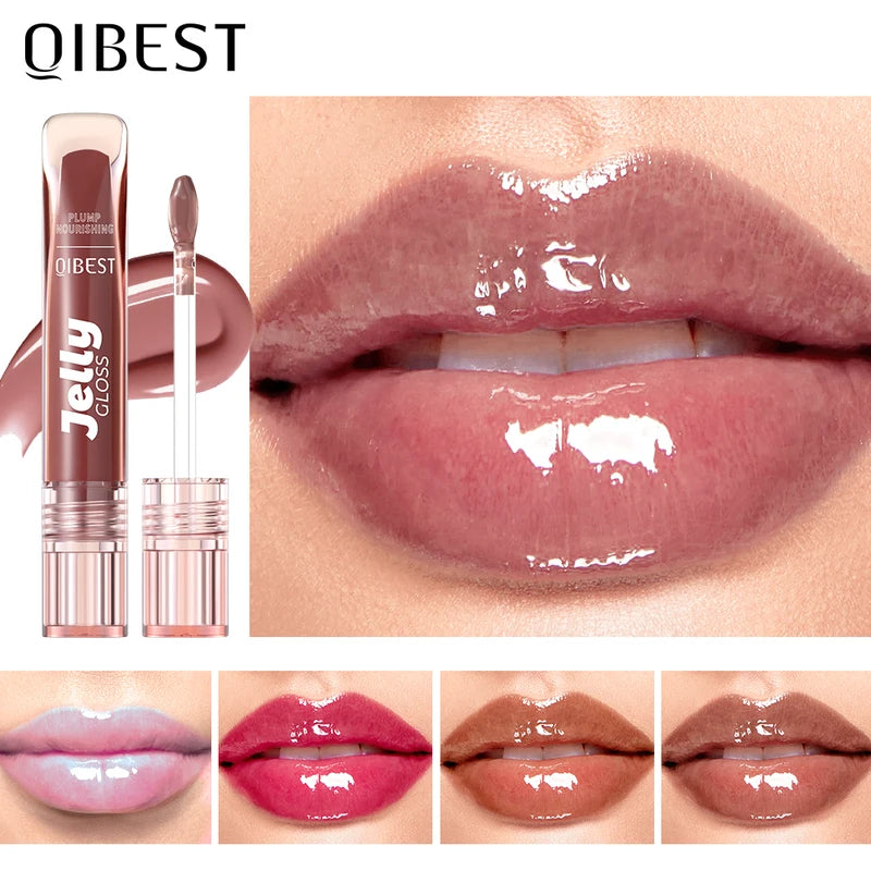 Plump Jelly Lip Gloss - Hydrating Water-Light Lip Oil for Moisturized Lips