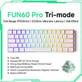 Mechanical Gaming Keyboard 60% Compact RGB Hot-Swappable Magnetic Switches