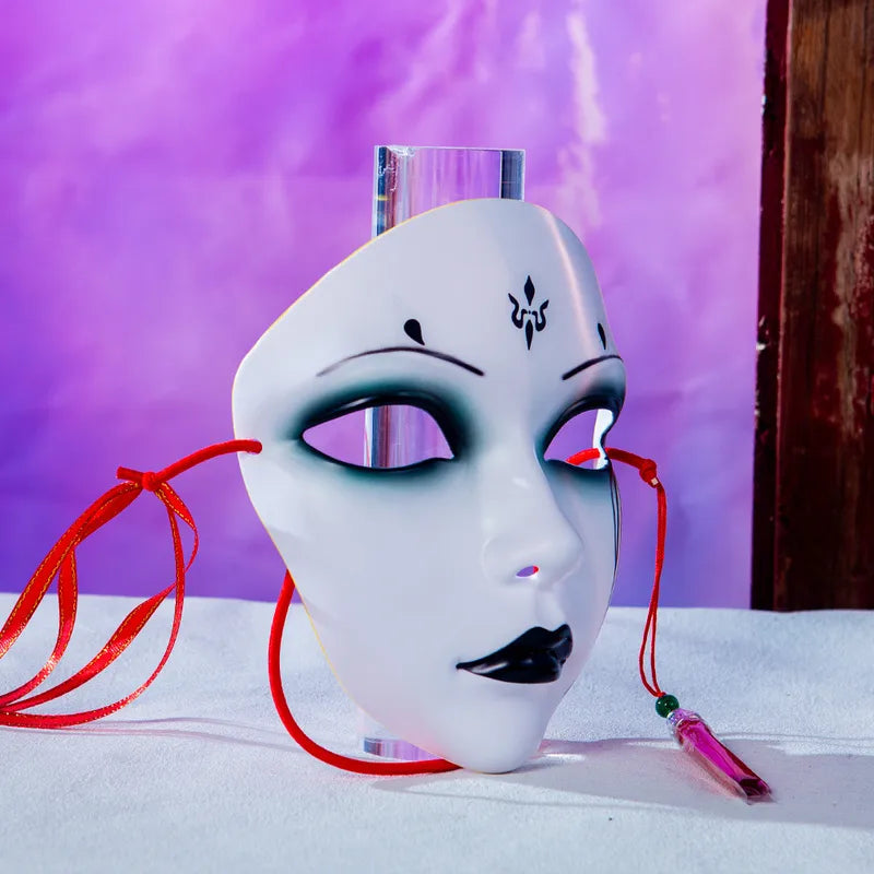 Anime Spider Spirit Mask for Cosplay and Costume Role Play - Multiple Colors