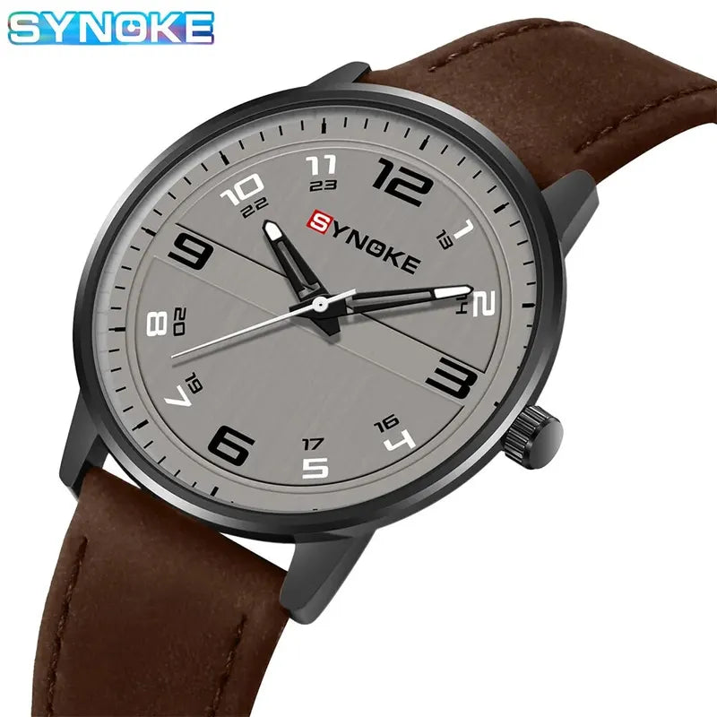 Men's Quartz Watch - Retro Sporty Business Wristwatch for Men
