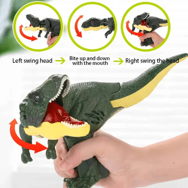 Children's Dinosaur Telescopic Spring Swing Toy - Fidget Decompression Toy for Kids