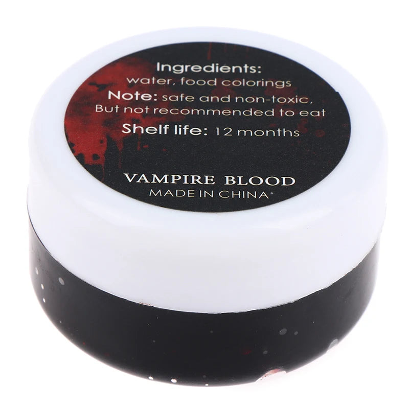 Fake Blood Gel for Halloween Makeup and Special Effects - 1Oz
