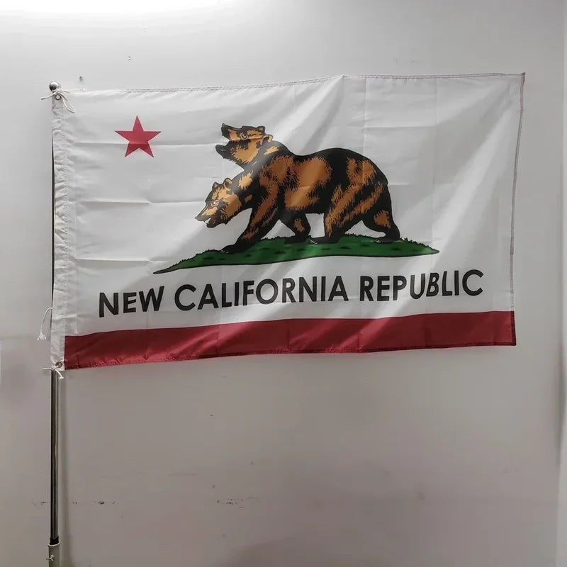 California Flag Polyester Banner 150x90cm for Wall Decor & Themed Events