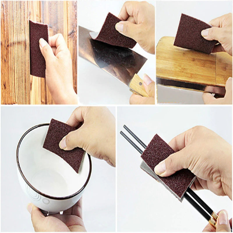 Melamine Sponge Carborundum Kitchen Cleaning Eraser for Pots and Pans
