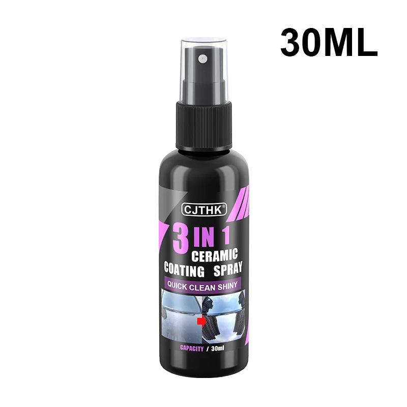 Car Ceramic Nano Coating Liquid - Hydrophobic Paint Sealant for All Surfaces