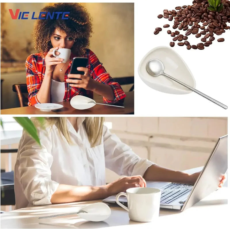 Coffee Dosing Cup and Anti-Static Spray Set for Espresso Grinder Accessories
