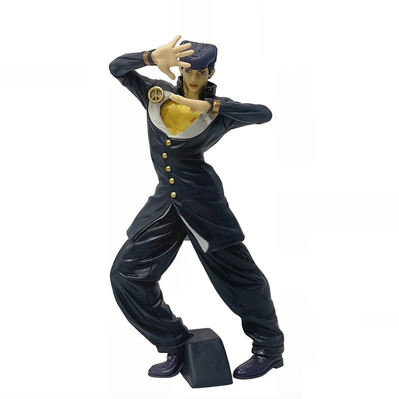 19cm Jojo Figure Bizarre Adventure Action Figure Collectible Doll - Joseph Joestar Desk Decor Toy Gift