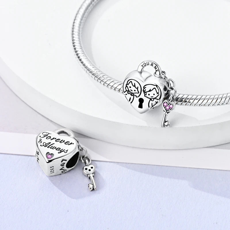 Sterling Silver Christmas Nativity Pendant with Adjustable Chain for DIY Jewelry