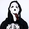 Halloween Movie Scream Horror Mask - Realistic Creepy Ghost Cosplay Costume Prop