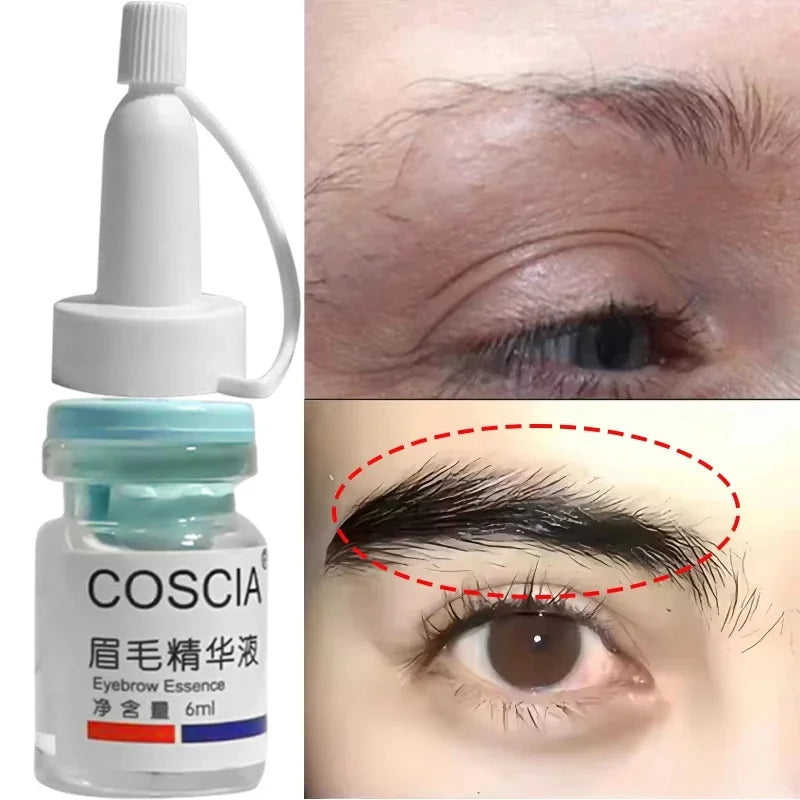 Eyebrow & Eyelash Growth Serum for Men & Women - Fuller Thicker Brows & Lashes
