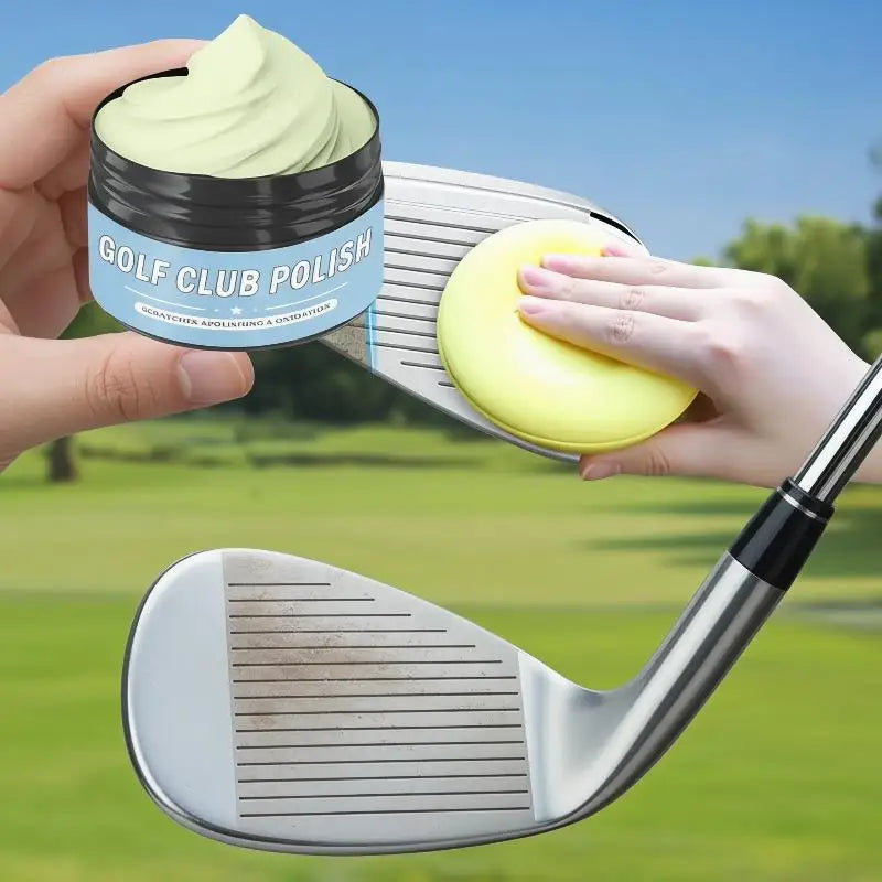 Golf Club Polishing Wax 30G Scratch & Oxidation Remover with Sponge - Professional Grade