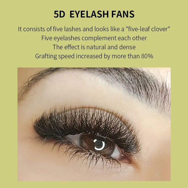 W Shape Lash Extensions - Premade Volume Fans for Eyelash Extensions