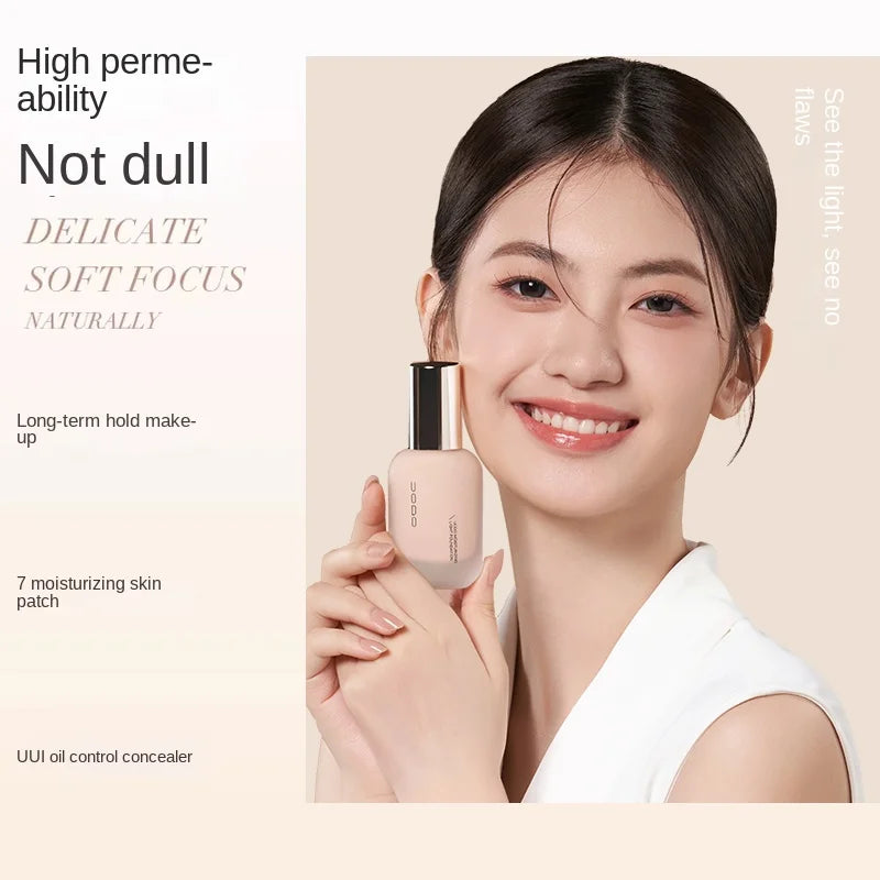 Hydrating Liquid Foundation for Dry Skin, Long Lasting & Waterproof - Full Coverage Makeup
