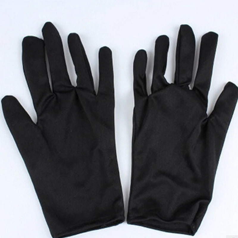 Halloween Claw Gloves Black and White Skull Ghost Costume Props