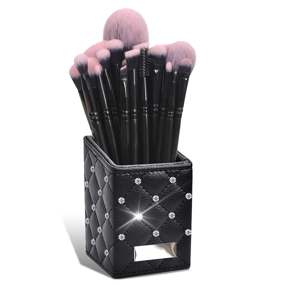18-Piece Professional Makeup Brush Set - Foundation, Eyeshadow, Blush & Cosmetic Tools
