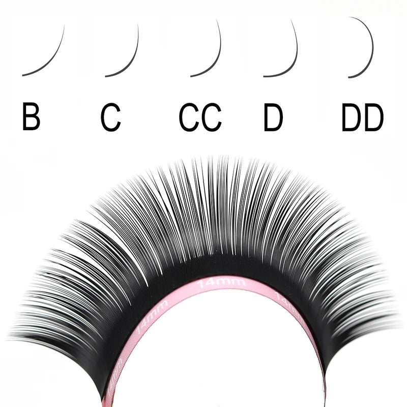 False Eyelashes - Mink, Volume, Natural Look, Multiple Lengths & Curls