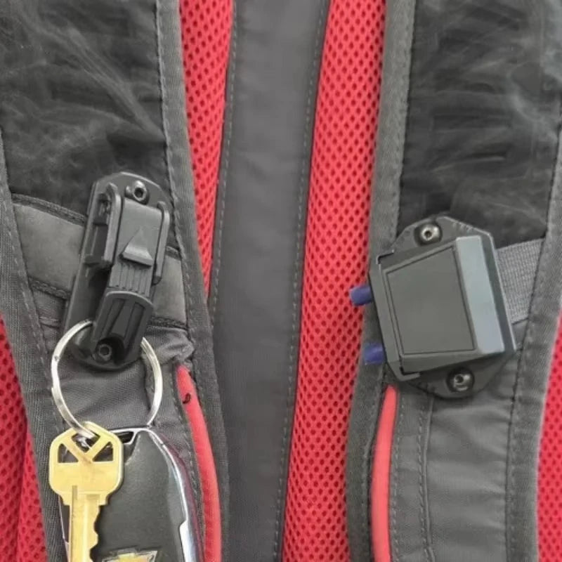 Plastic Tactical Key Ring Clip for Camping Hiking Outdoor Gear
