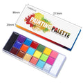 20 Color Oil-Based Body Painting Kit with 10 Brushes - Non-Toxic Face & Body Art for Halloween & Parties