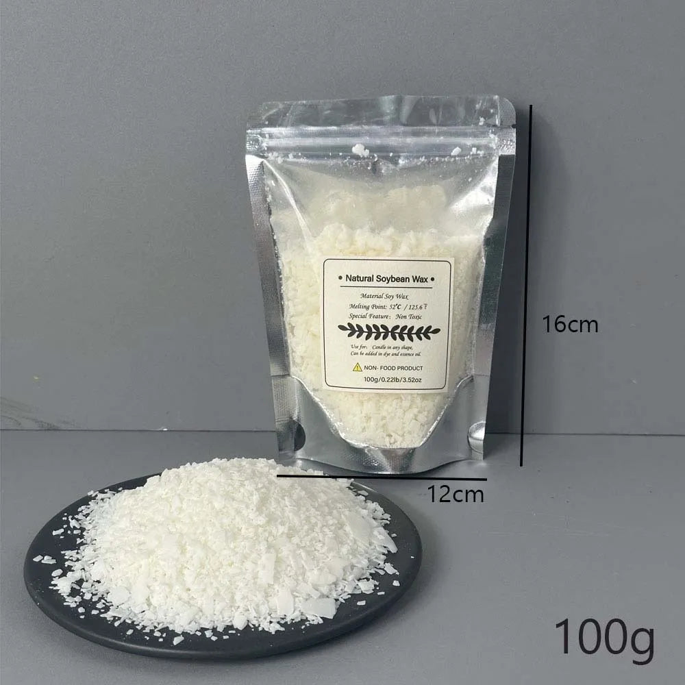 Natural Soy Wax for Candle Making - DIY Handmade Candle Kit, Additive-Free