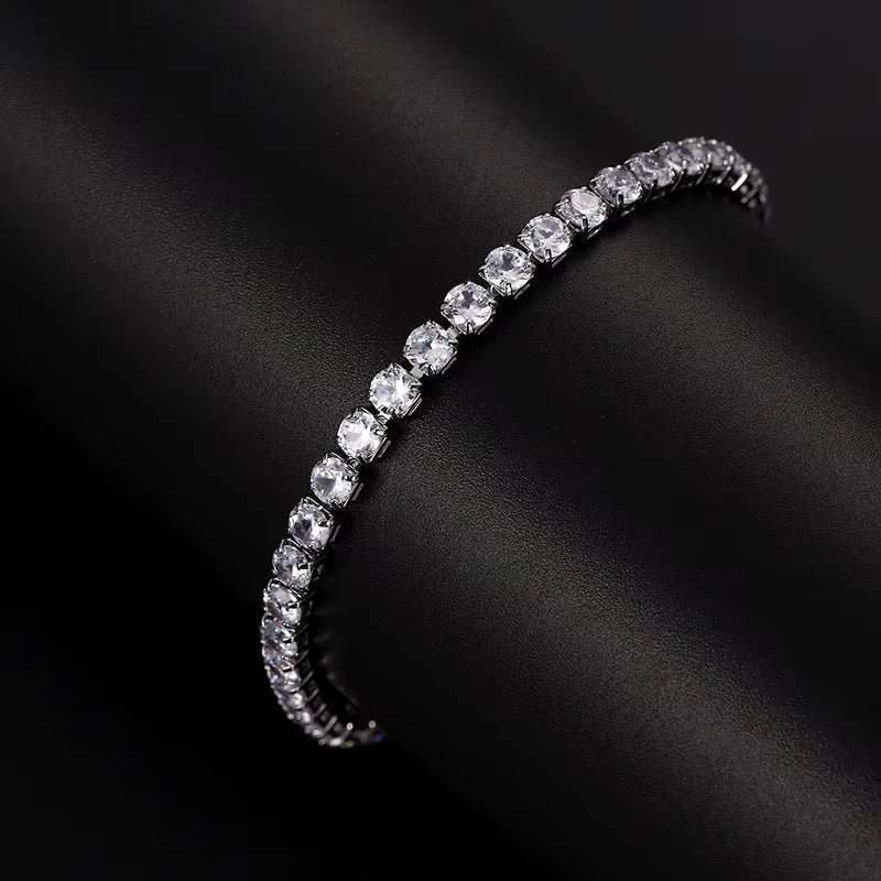 Luxury Gold & Silver Color Princess Bracelet for Women Anniversary Gift Jewelry