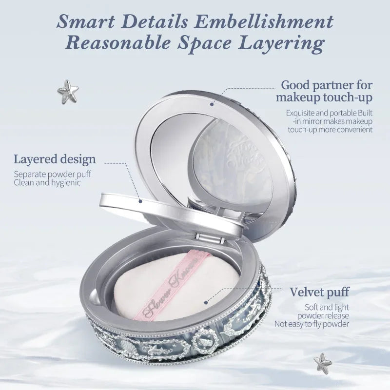 Flower Knows Correcting Oil-Control Baking Powder for Flawless Skin
