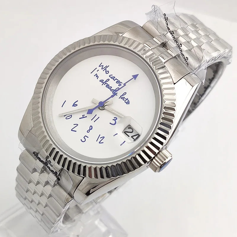 36mm/39mm NH35 Watch Case with Sapphire Crystal Glass Waterproof for Men and Women
