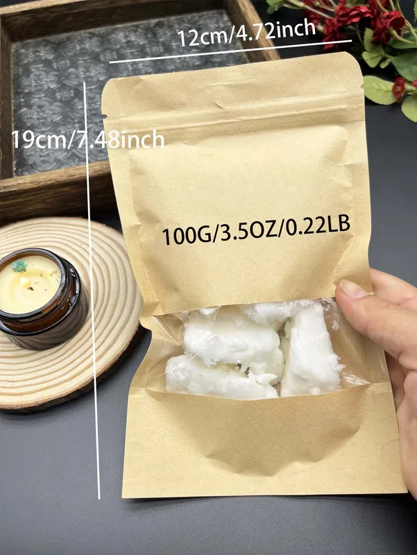 Coconut Wax for Candle Making - Eco-Friendly Raw Material for DIY Aromatherapy Candles, Multiple Sizes