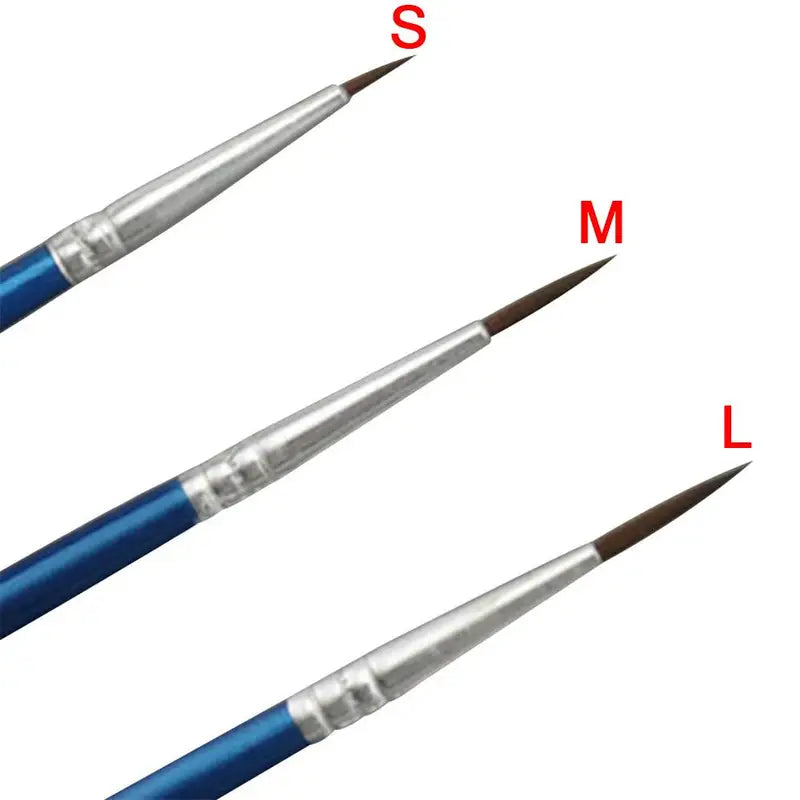 10Pcs Fine Hand Painted Art Drawing Pen Set - Thin Hook Line Makeup & Cosmetics Brushes