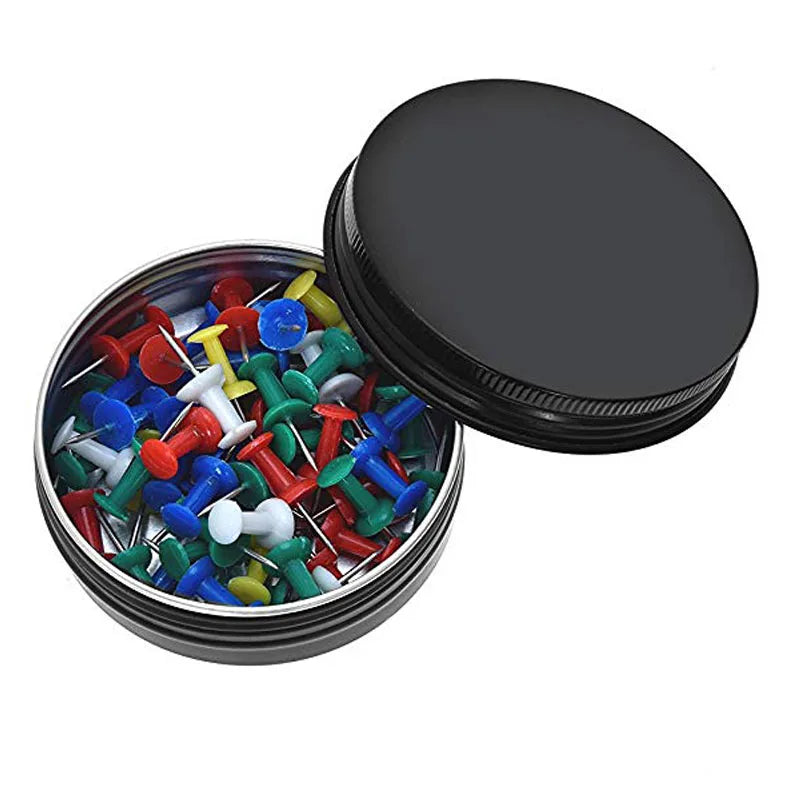 Aluminum Cosmetic Jars - 50pcs Metal Empty Containers for Lip Balm & Face Care