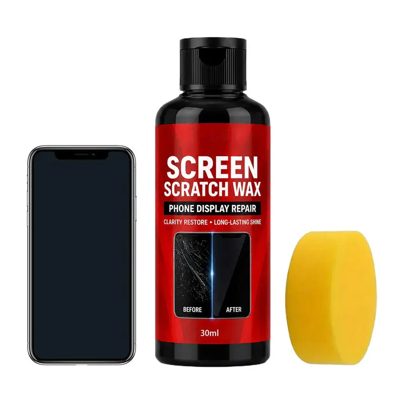 Screen Scratch Remover for Smartwatch, Phone & Monitor - Clear Restoration