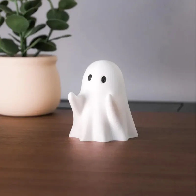 Ghost Pen Holder - Cute Desktop Organizer for Office & Home, Halloween Decor, Creative Gift
