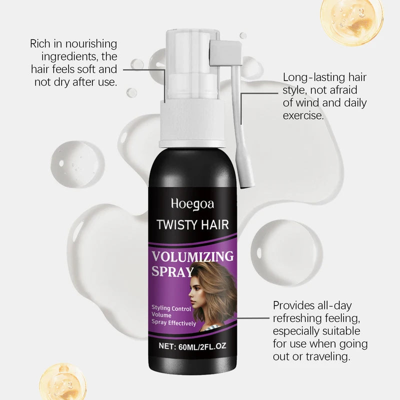 Volumizing Hair Spray - Fluffy, Non-Greasy, Quick-Dry, Long-Lasting Styling