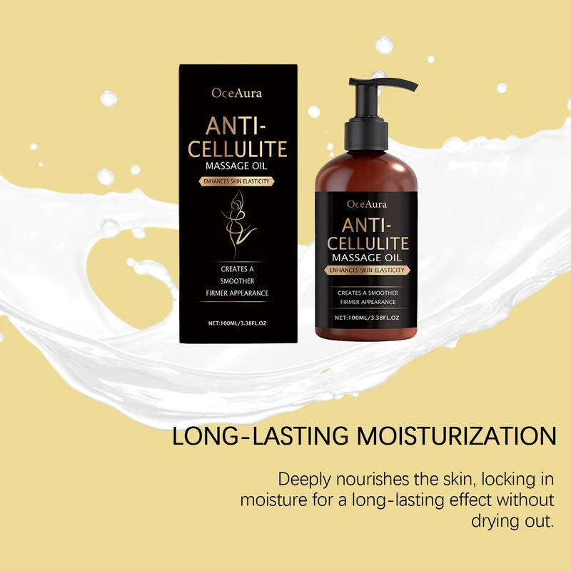 Moisturizing Body Massage Oil with Lemon & Grapefruit Peel Oil for Relaxation & Skin Hydration