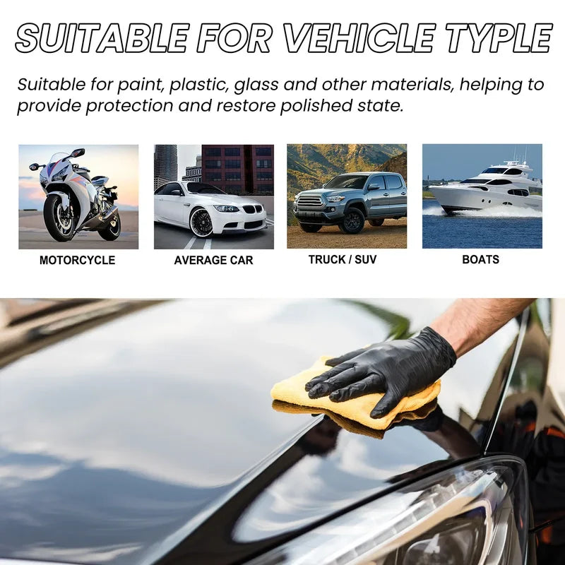 Car Scratch Remover Kit for Auto Body Paint Repair Polishing Wax Swirl Removal